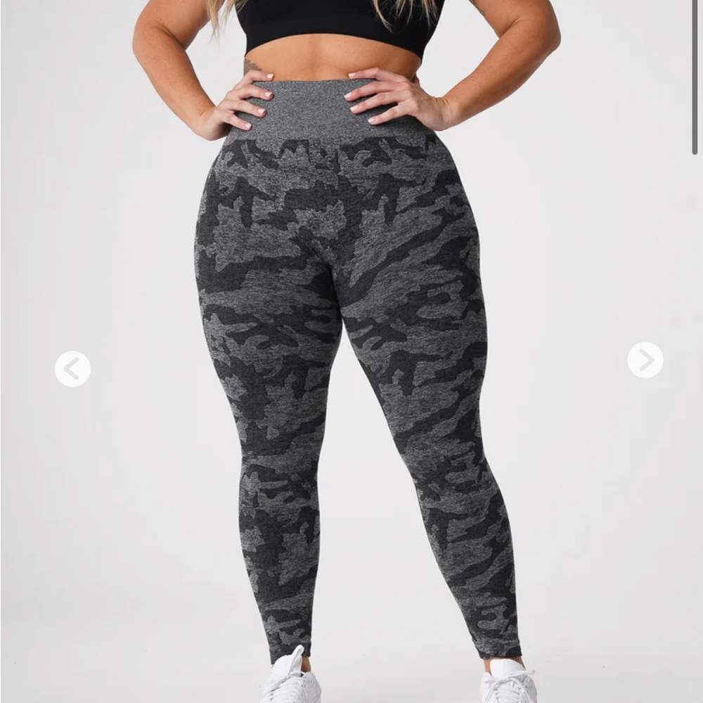 NVGTN Black Camo Seamless Leggings